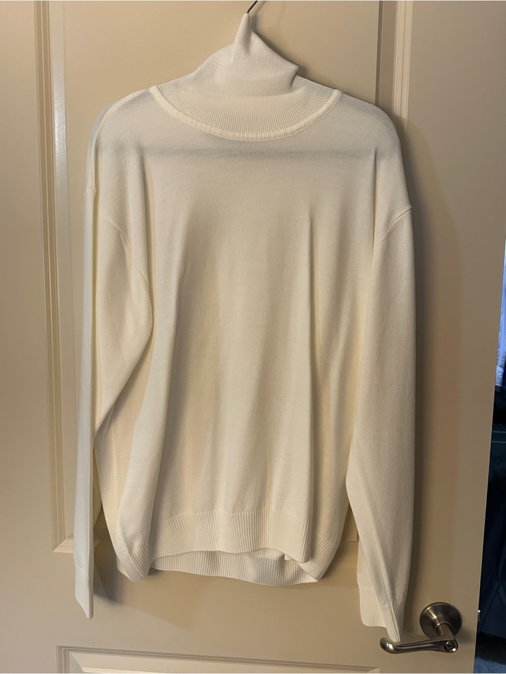 Dolce Roma Cream Knit Turtleneck
